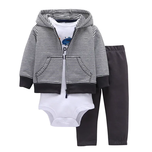 Little Mister Coat Pants Baby Romper