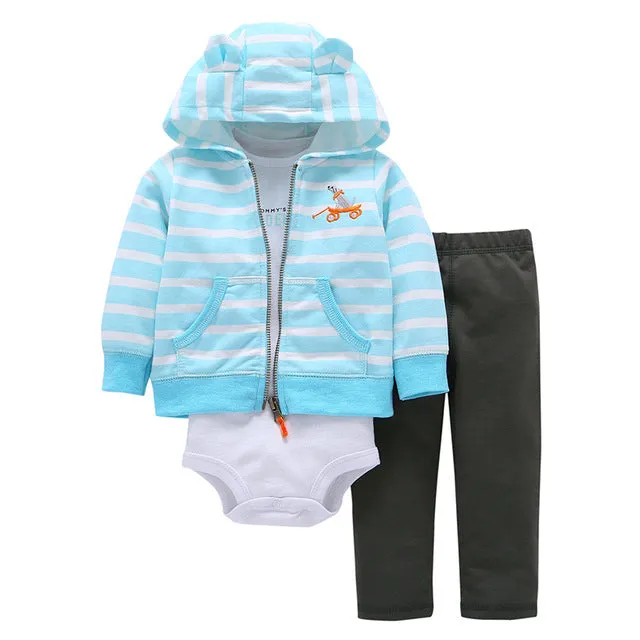 Little Mister Coat Pants Baby Romper