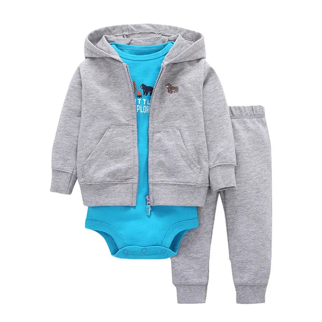 Little Mister Coat Pants Baby Romper