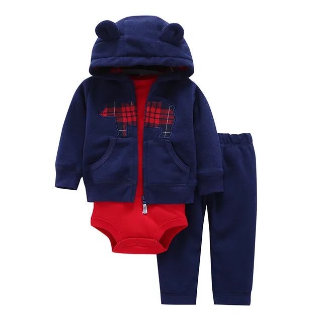 Little Mister Coat Pants Baby Romper