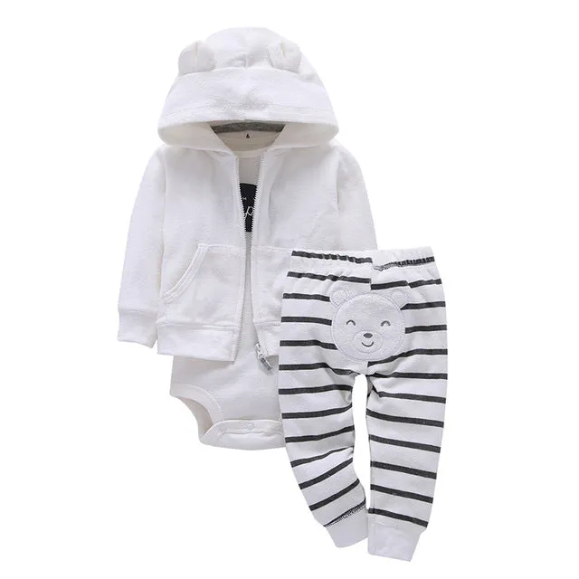 Little Mister Coat Pants Baby Romper