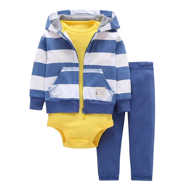 Little Mister Coat Pants Baby Romper