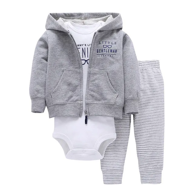 Little Mister Coat Pants Baby Romper