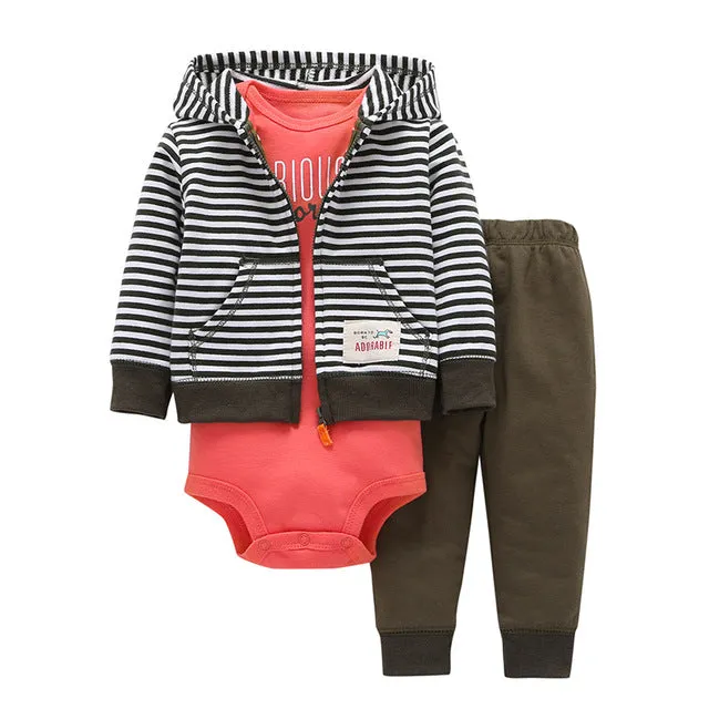 Little Mister Coat Pants Baby Romper