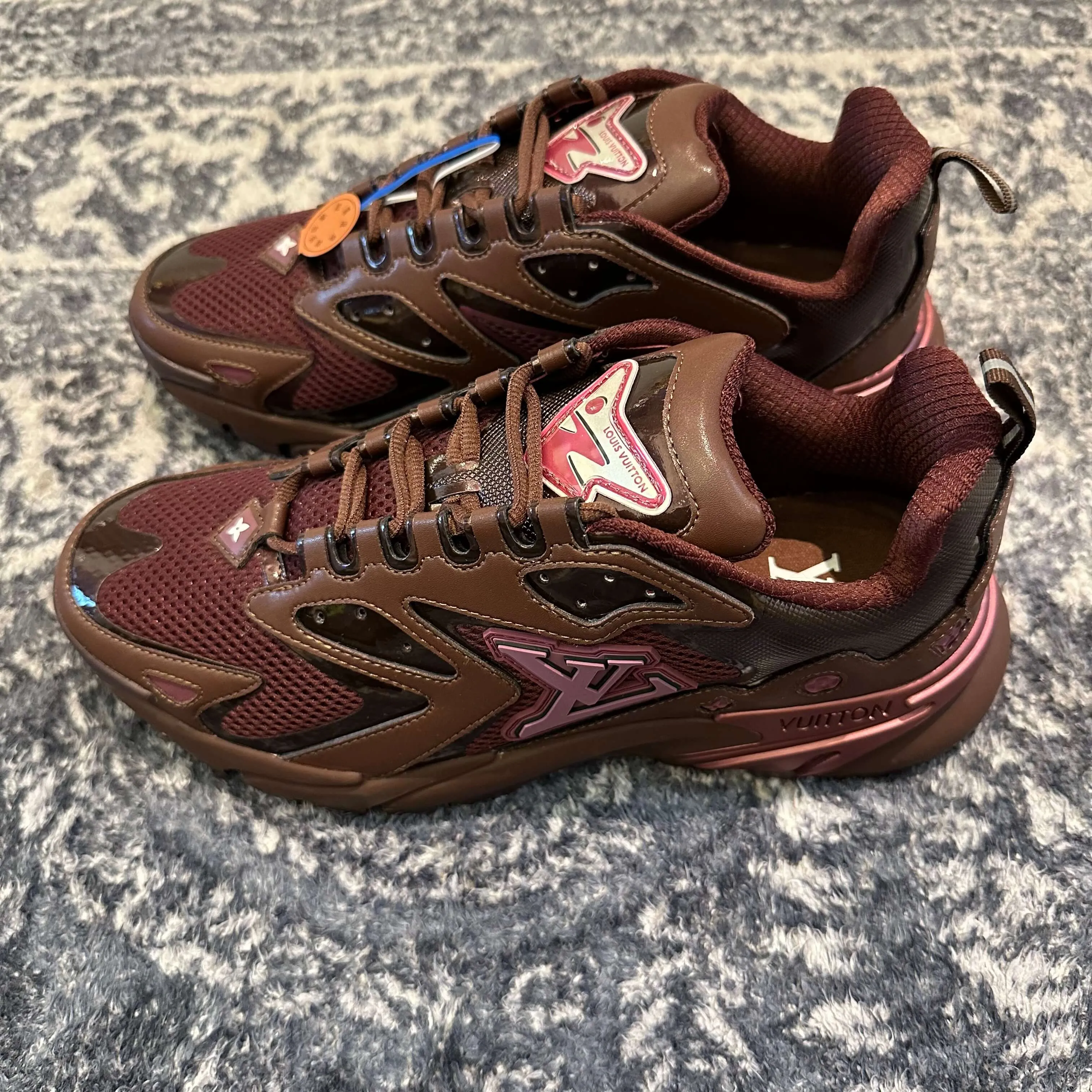 Louis Vuitton LV Runner Burgundy Tactic Sneaker