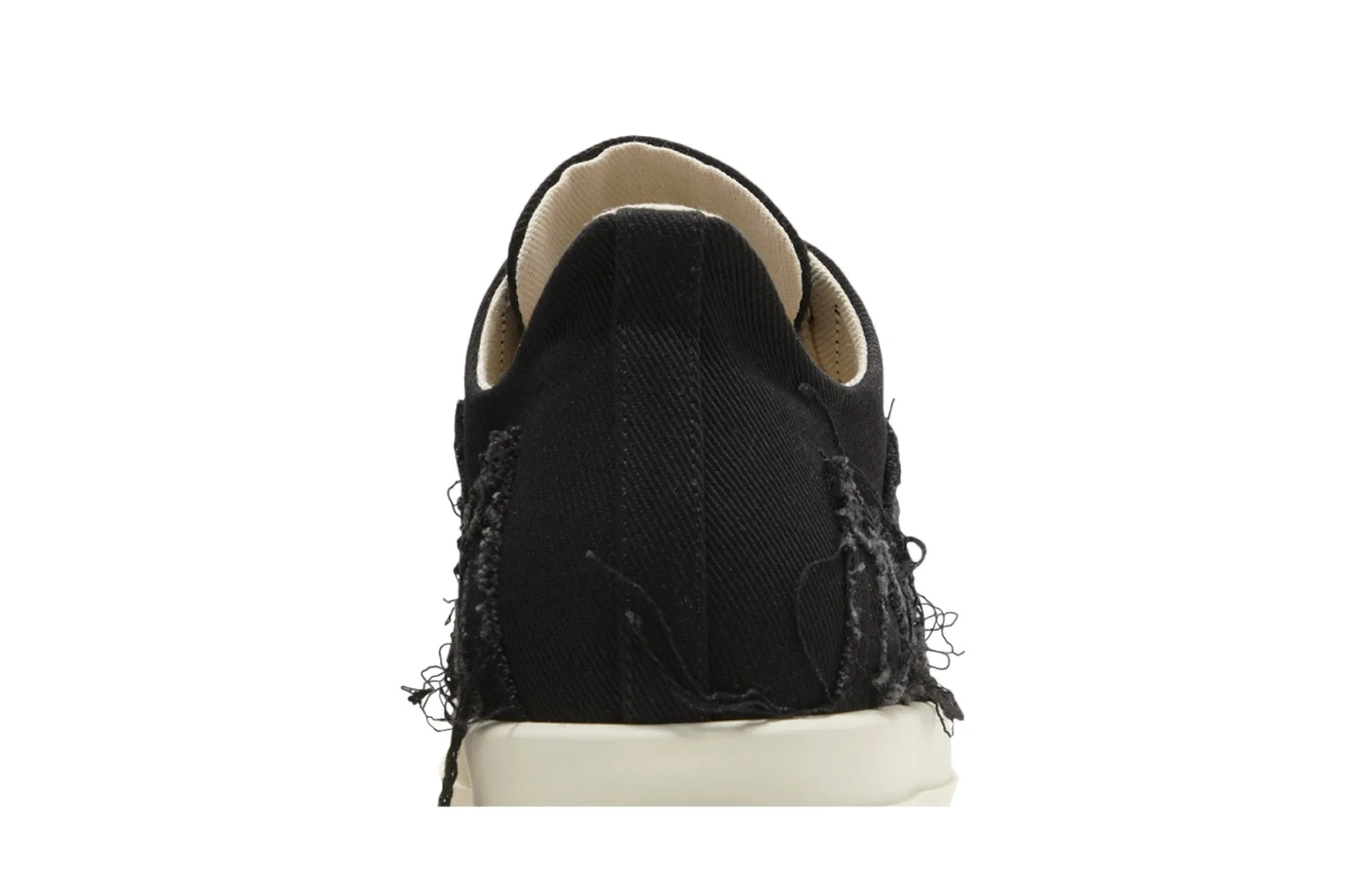 Low-top sneakers Rick Owens Wmns EDFU DRKSHDW Slashed Low, black