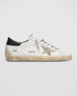 Men's leather low top sneakers Super-Star Golden Goose