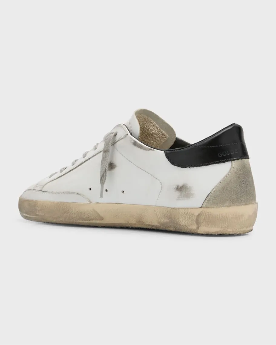 Men's leather low top sneakers Super-Star Golden Goose