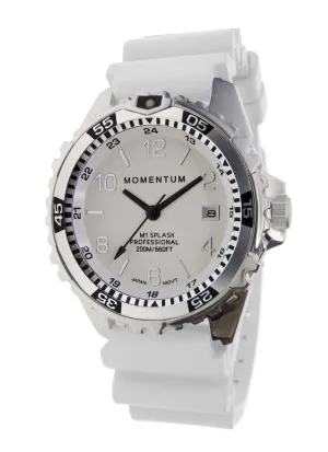 Momentum SPLASH, SS, WHITE/SILVER, WHITE 'TWIST' RUBBER