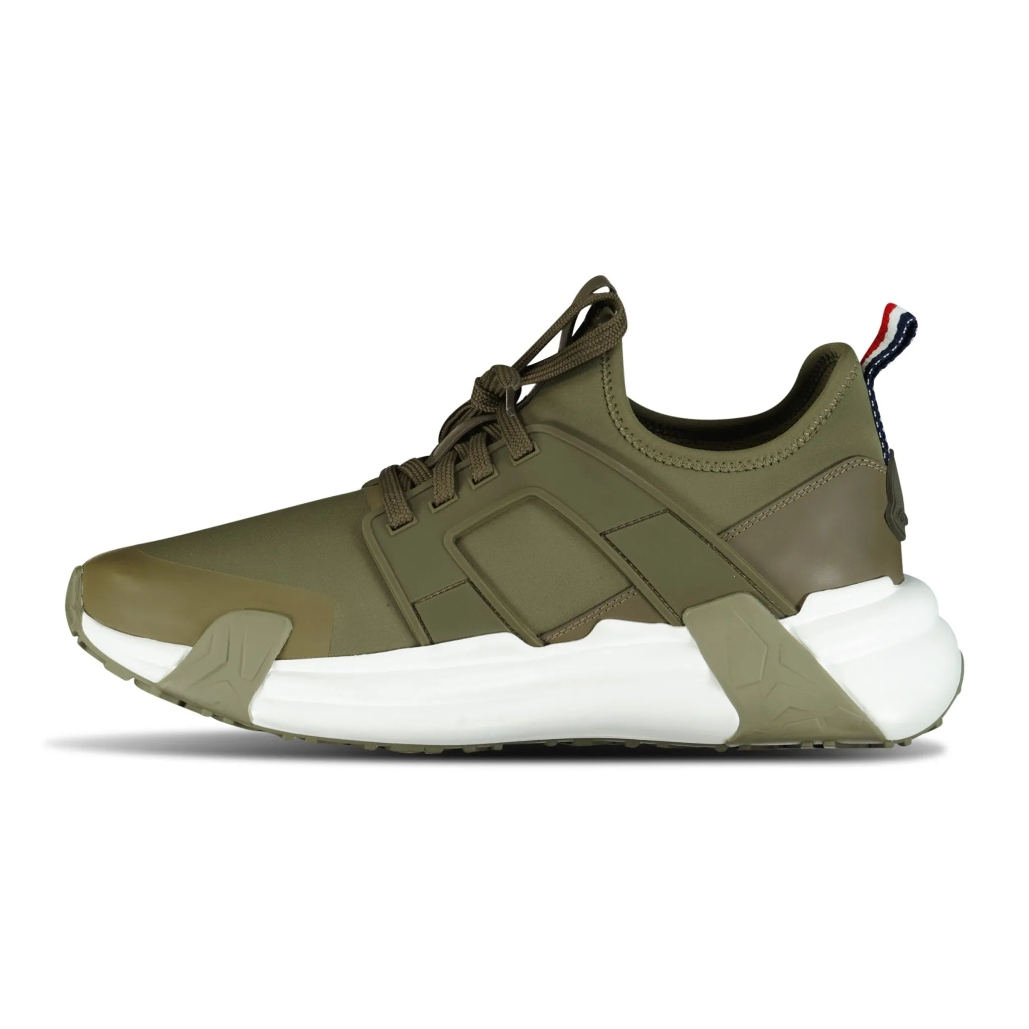 MONCLER LUNAROVE TRAINERS KHAKI GREEN