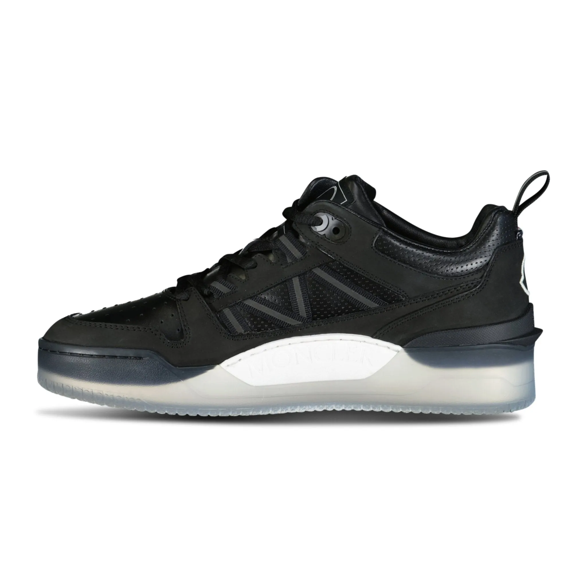 MONCLER PIVOT LOW TOP TRAINERS BLACK