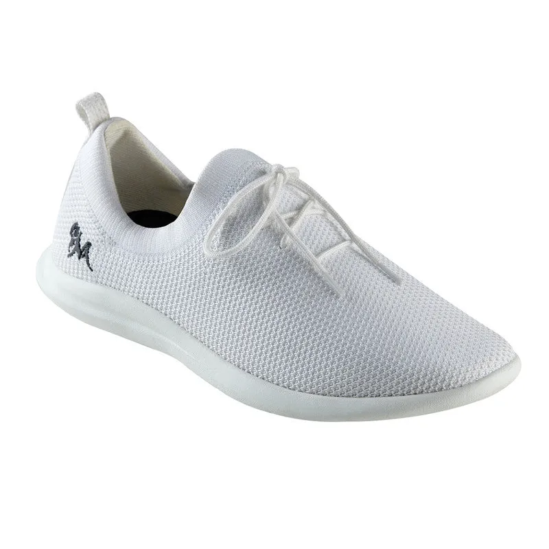 Neeman's ReLive Knit White Sneakers for Men | Light-Weight & Comfortable