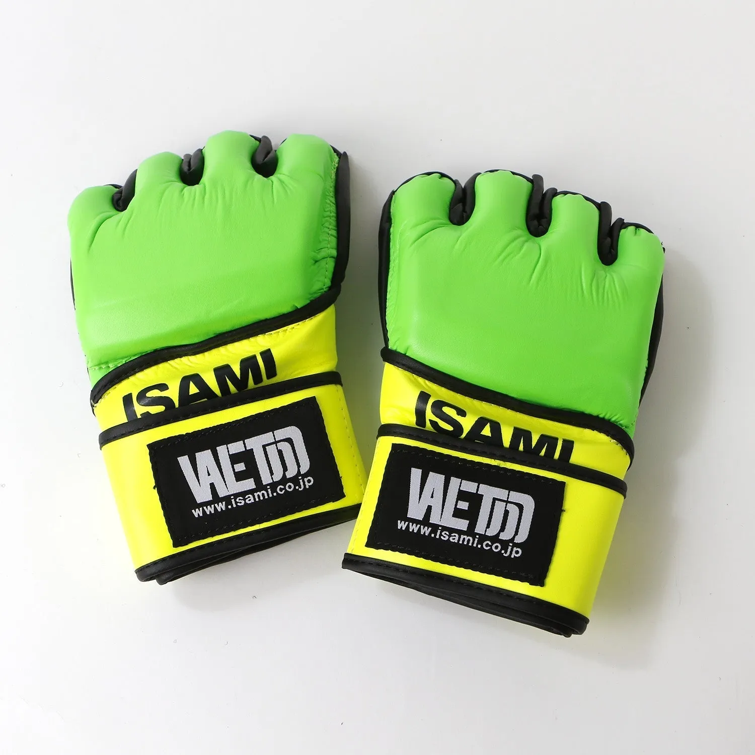 Neon MMA Gloves