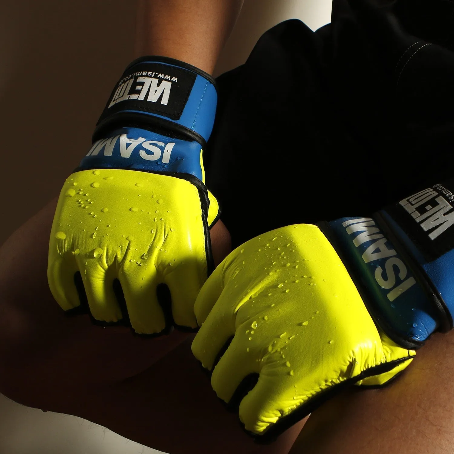 Neon MMA Gloves