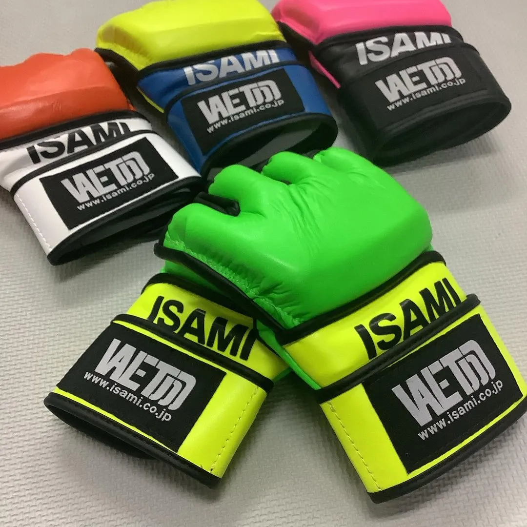 Neon MMA Gloves