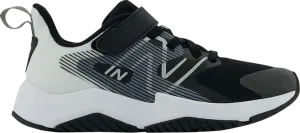 New Balance Rave Run v2 Bungee Lace Big Kid 'Black White' Sneakers, Black