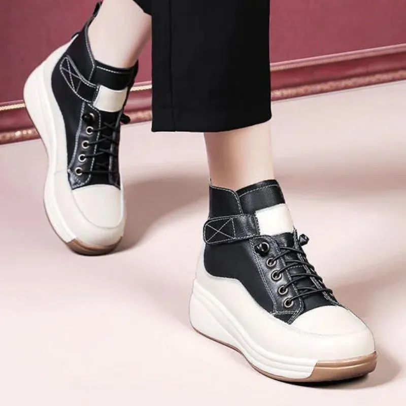 New Women's Boots Soft-soled Ankle Boots Casual Lightweight Thick-soled Boots