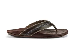 Olukai Men's Mea Ola Sandal/Dark Shadow-Mustang