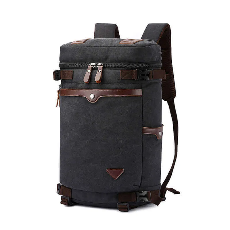 Outdoor Canvas Travel Backpack Bag 30L