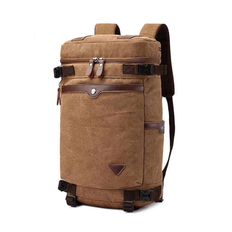 Outdoor Canvas Travel Backpack Bag 30L