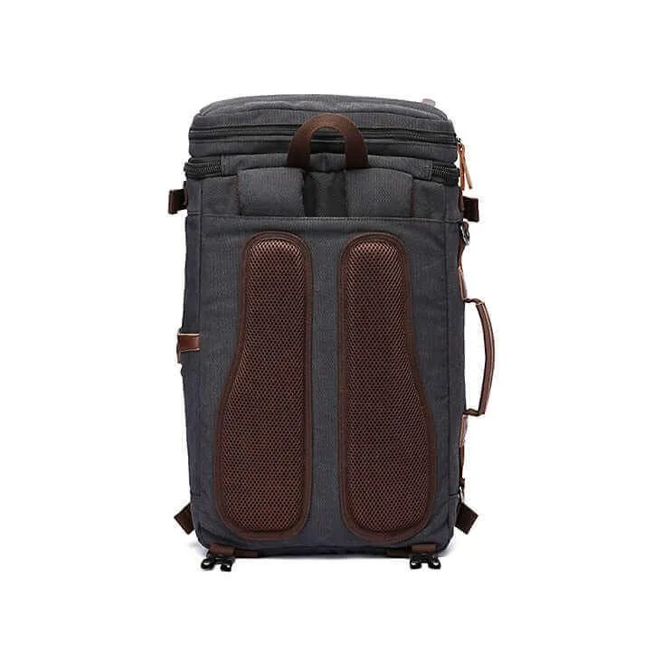 Outdoor Canvas Travel Backpack Bag 30L