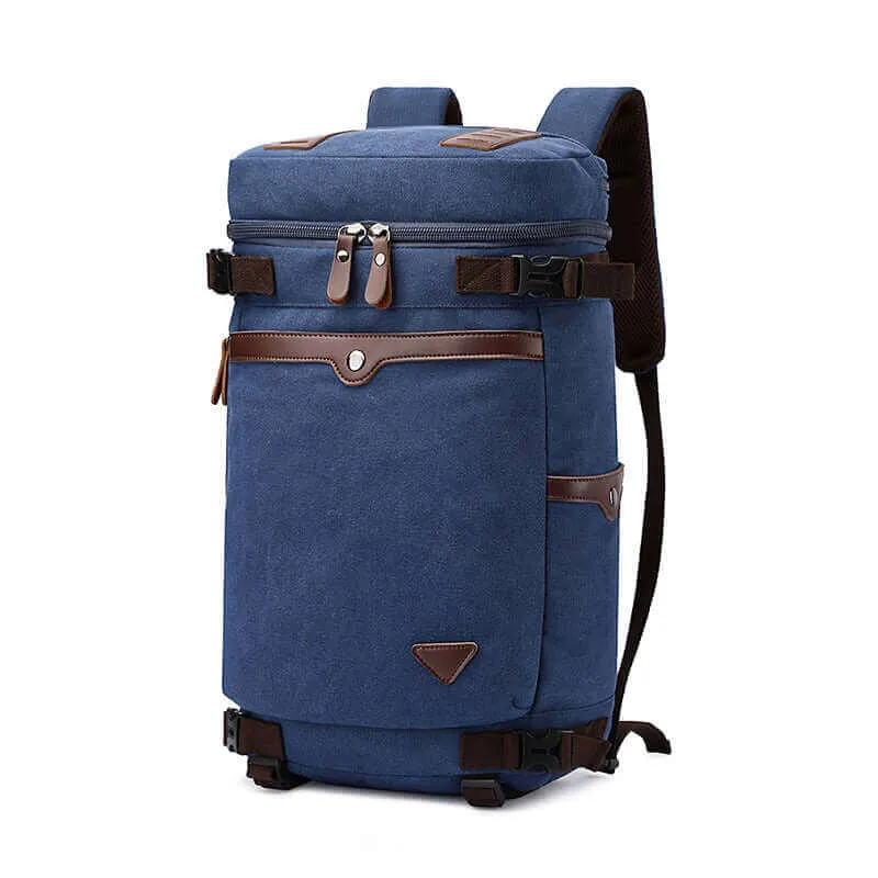 Outdoor Canvas Travel Backpack Bag 30L