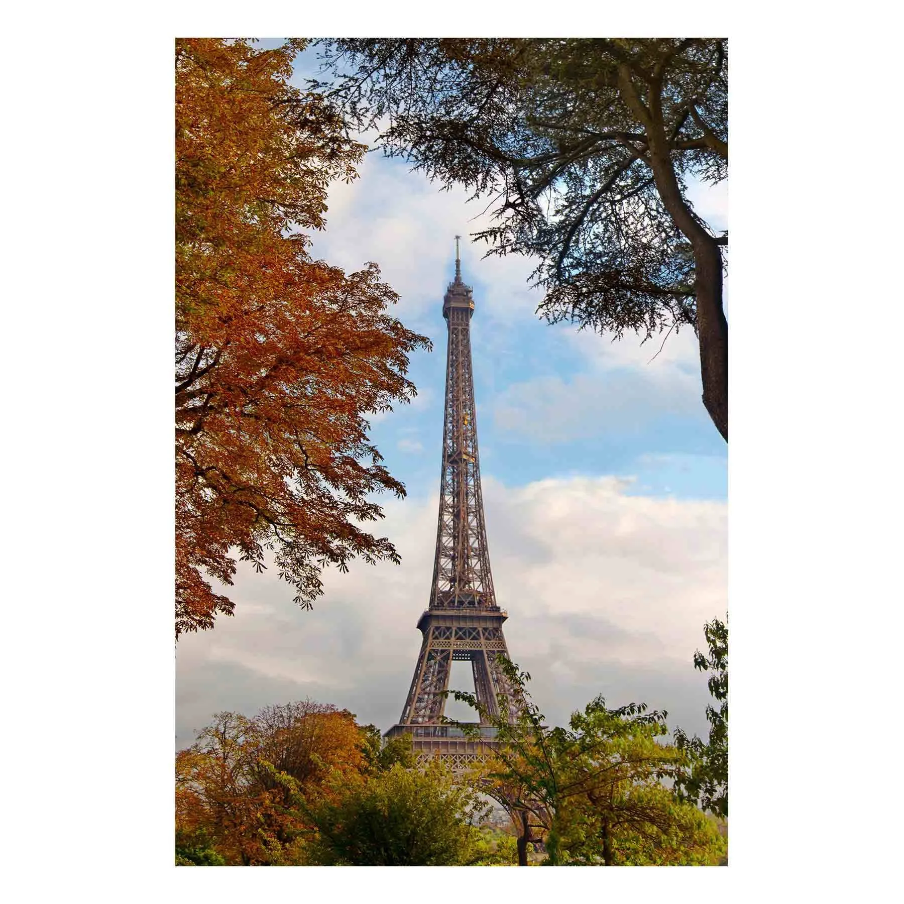 "Autumn in Paris" France Art Print