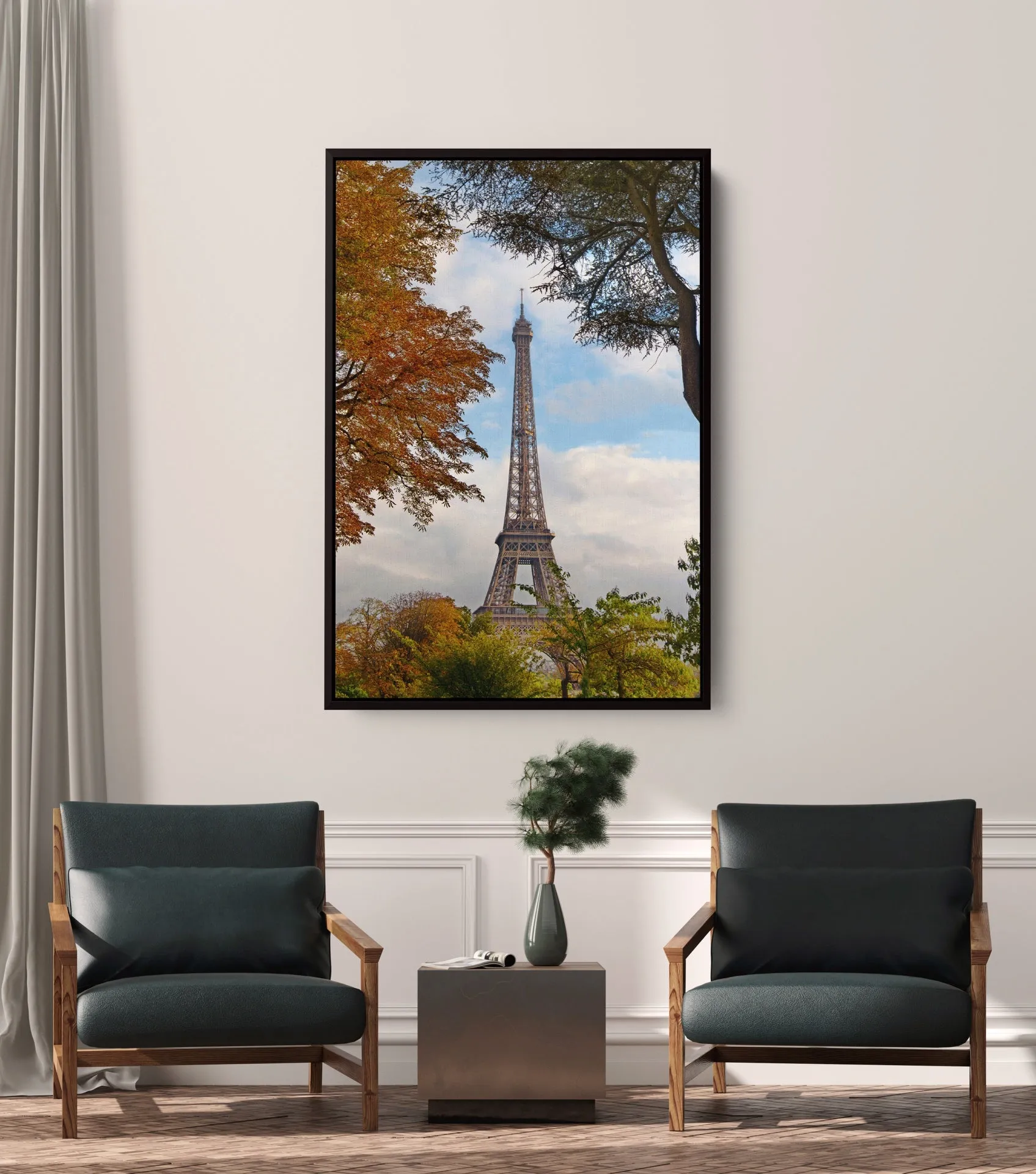 "Autumn in Paris" France Art Print