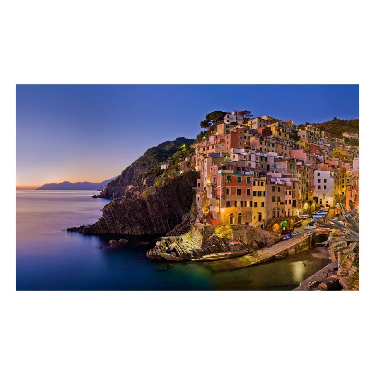 "Cascading Colors" | Italy Photography Print