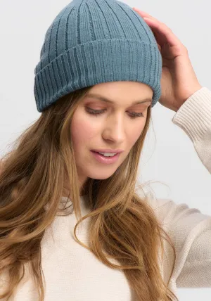 Rib Merino Beanie