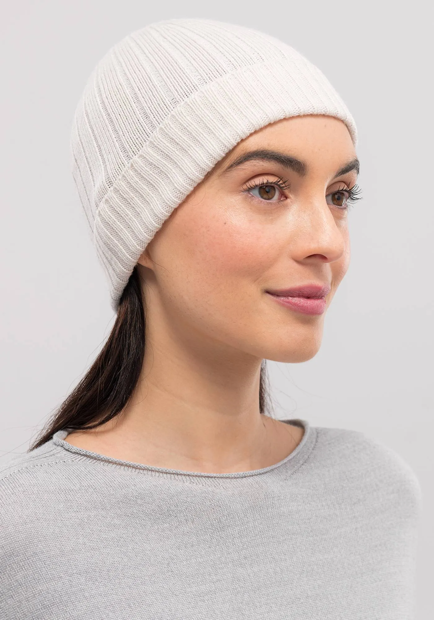 Rib Merino Beanie