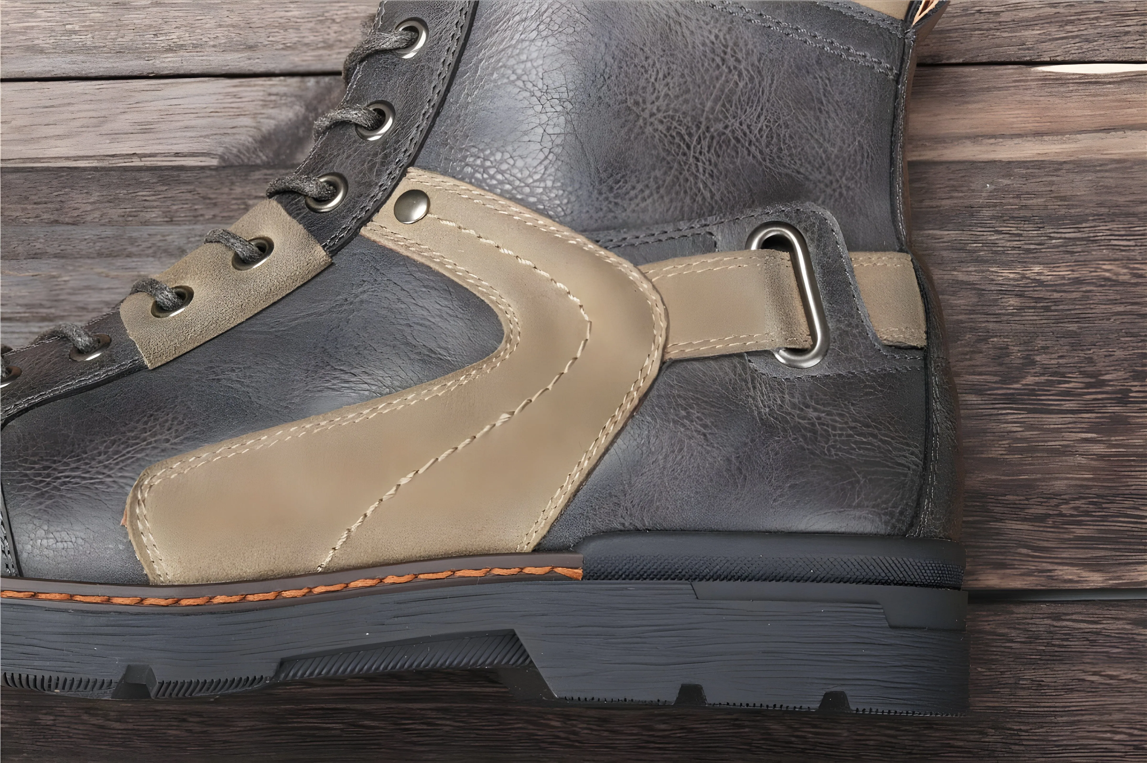 The Helix Leather Winter Boots