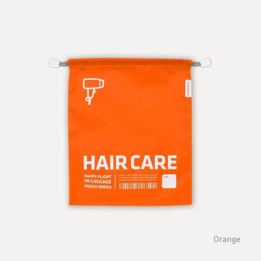 Travel Bag for Hair Care Orange