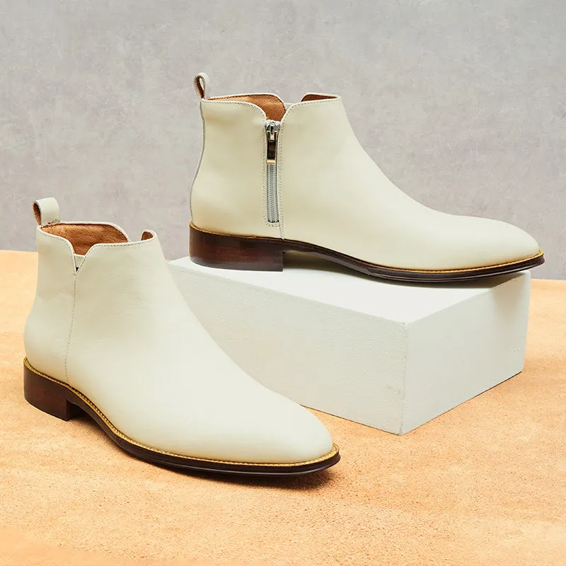 UrbanEase Round Toe Slip-On Boots