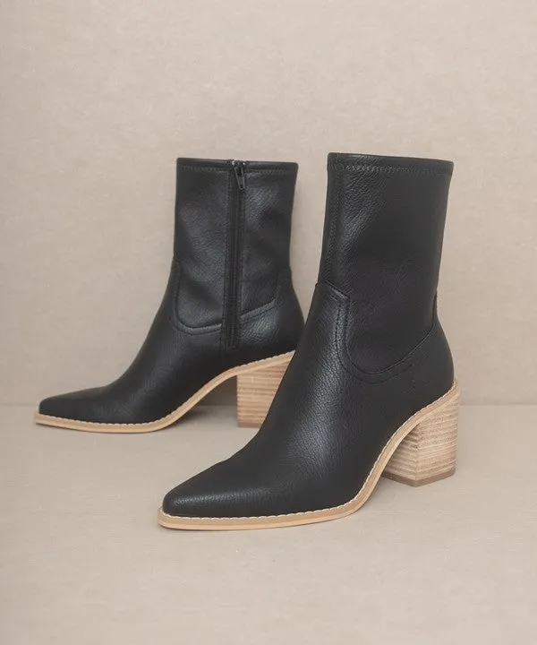 Vienna Sleek Ankle  Booties // 3 Colors