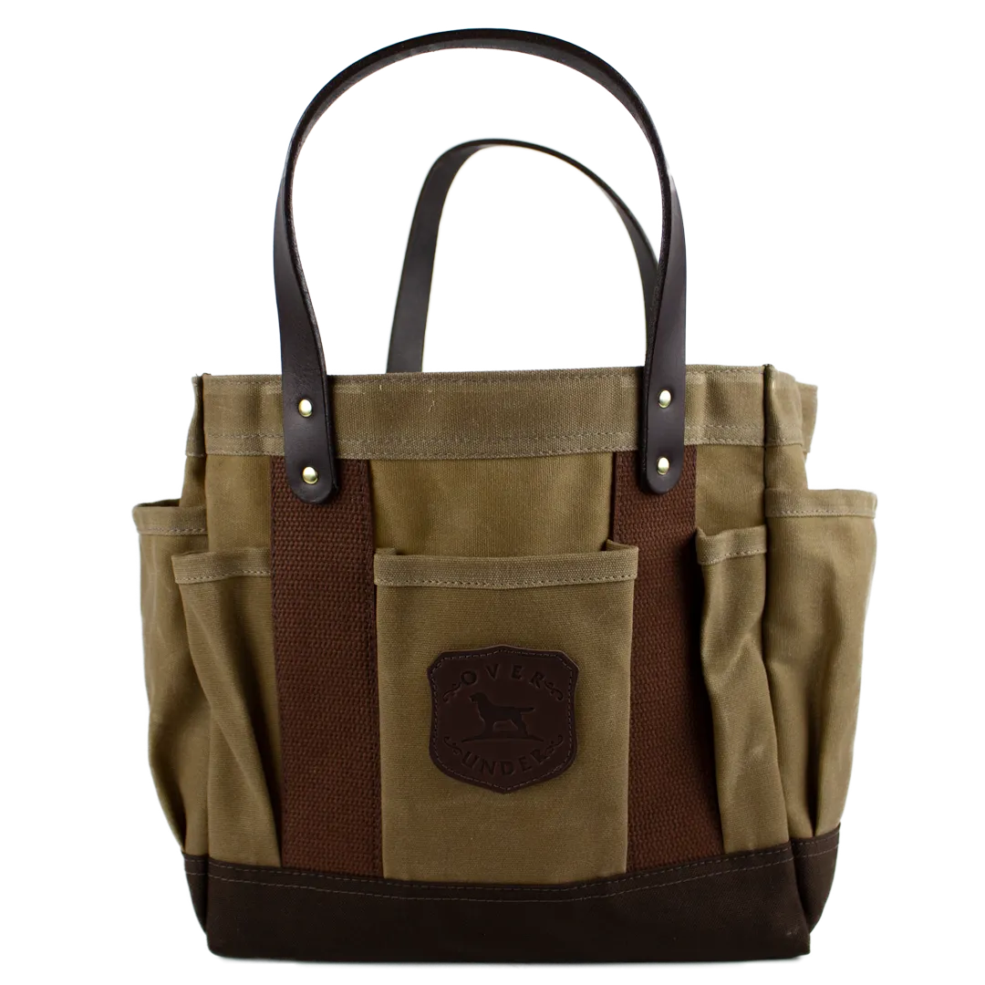 Waxed Rigger's Tote Field Tan/Brown